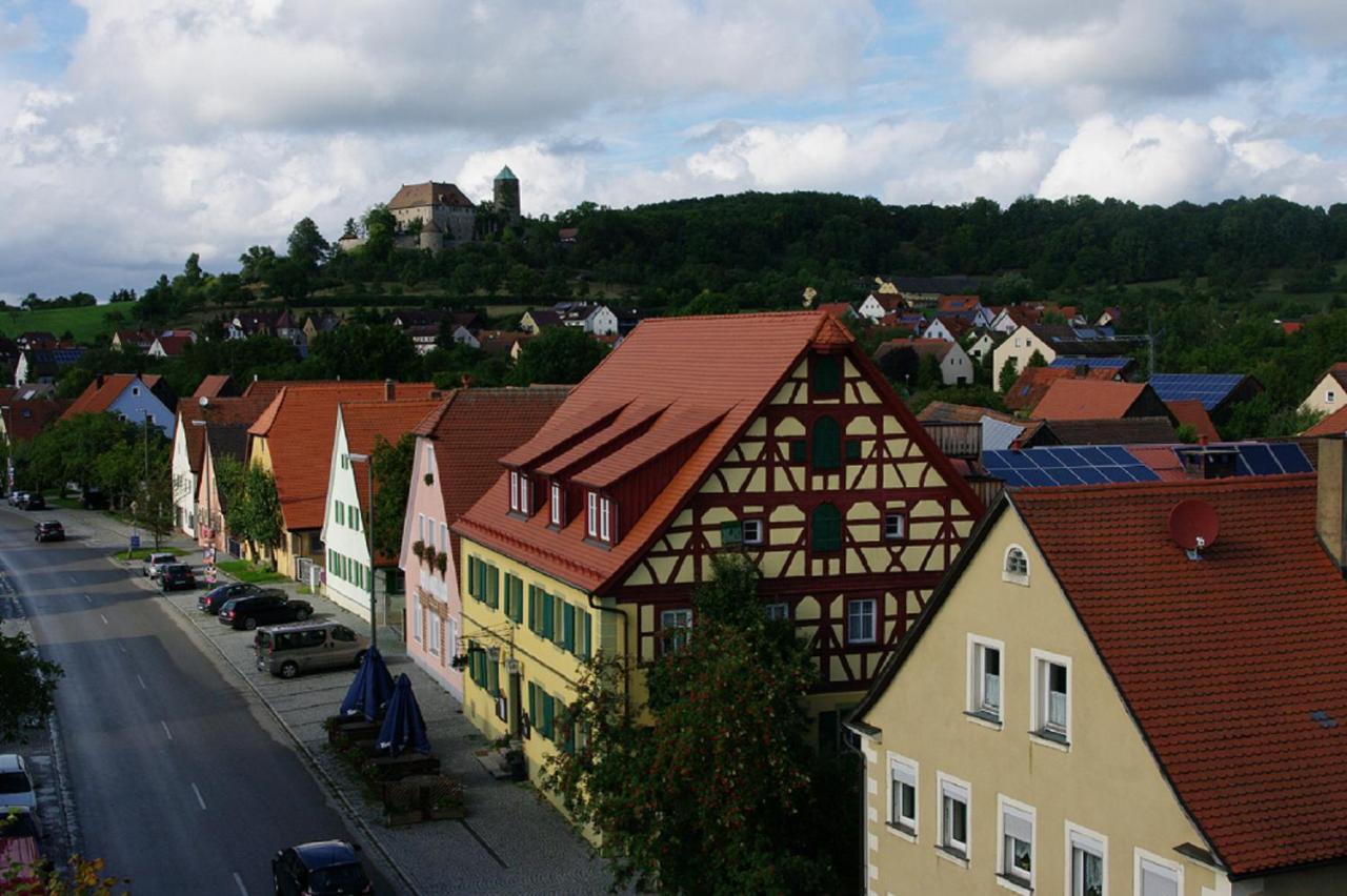 Gasthaus Schwarzer Adler Colmberg Luaran gambar
